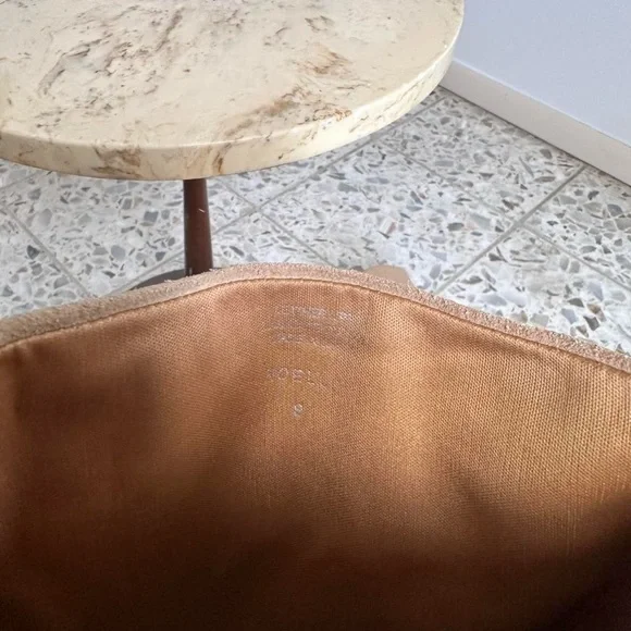 Vintage 90s 2000s knee high chunky platform square rounded toe wedge boots - Picture 7 of 8